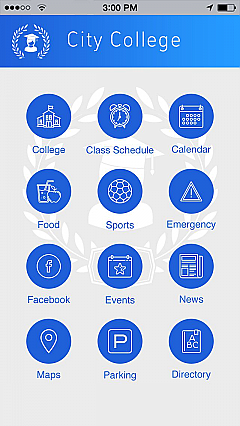 City College App Templates
